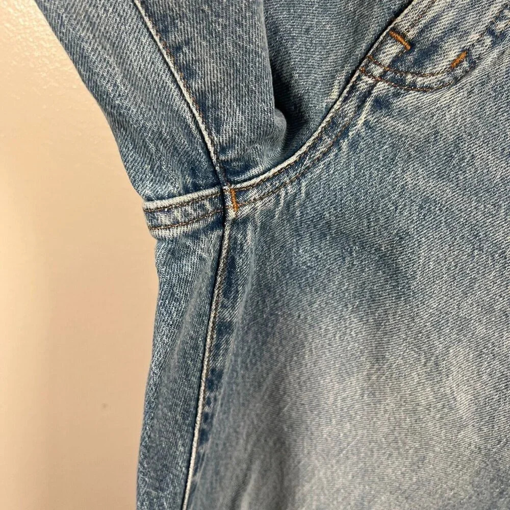 Madewell Curvy Perfect Vintage Jean Size 25 Petite Liland Light Wash Distressed - Picture 8 of 13